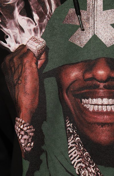 Хлопковое худи COMME DES FUCKDOWN, арт. CDFU1876, фото 5