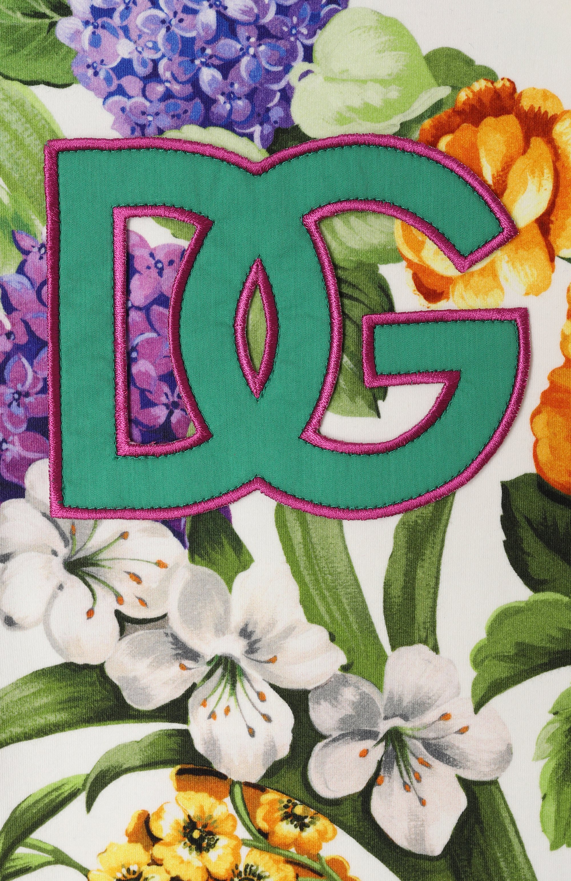 Хлопковая футболка DOLCE & GABBANA, арт. L5JTND/FSG9W/8-14, фото 3