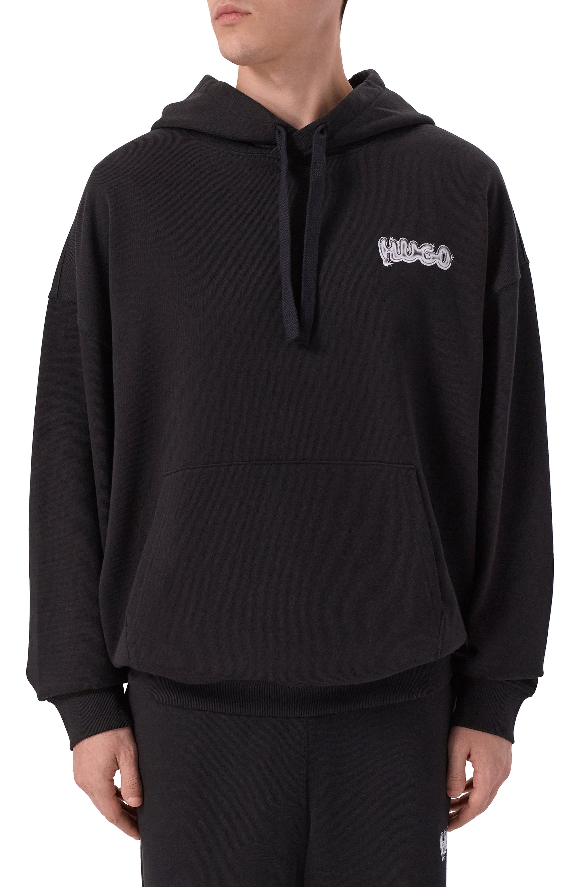 Хлопковое худи HUGO BLUE, арт. 50549212, фото 3