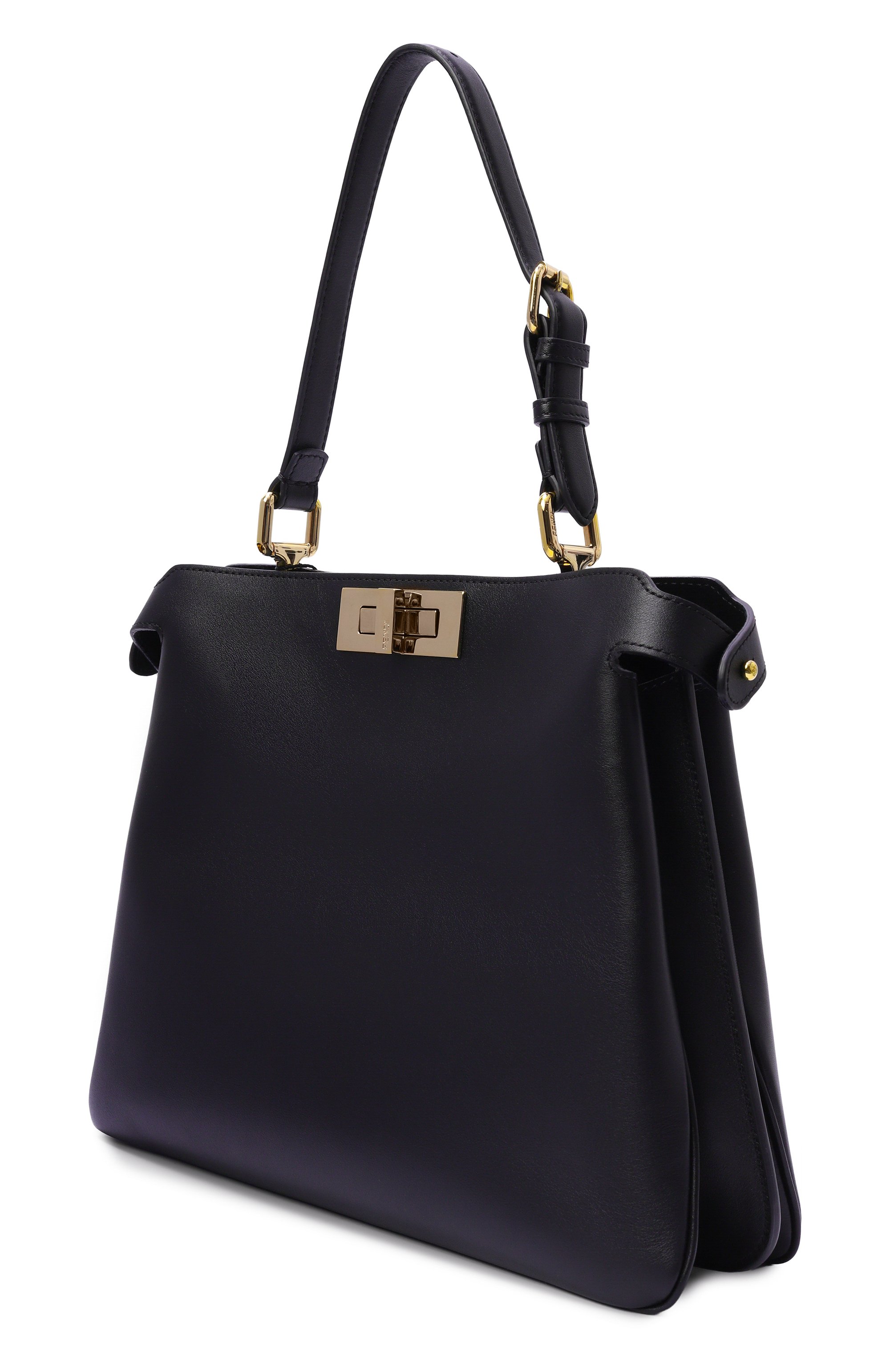 Сумка peekaboo soft medium FENDI черного цвета по цене 739000 руб., арт. 8BN353/A0VH, фото 4 Сумка peekaboo soft medium FENDI, арт. 8BN353/A0VH, фото 4