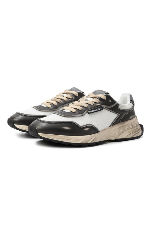 Комбинированные кроссовки Sprinter Dsquared2 SNM0401/Y7708184 Чёрно-белый SNM0401/Y7708184