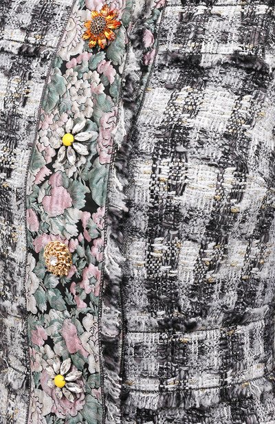 Платье DOLCE & GABBANA серого цвета по цене 389500 руб., арт. J0AA0Z/FQMHE, фото 5 Платье DOLCE & GABBANA, арт. J0AA0Z/FQMHE, фото 5