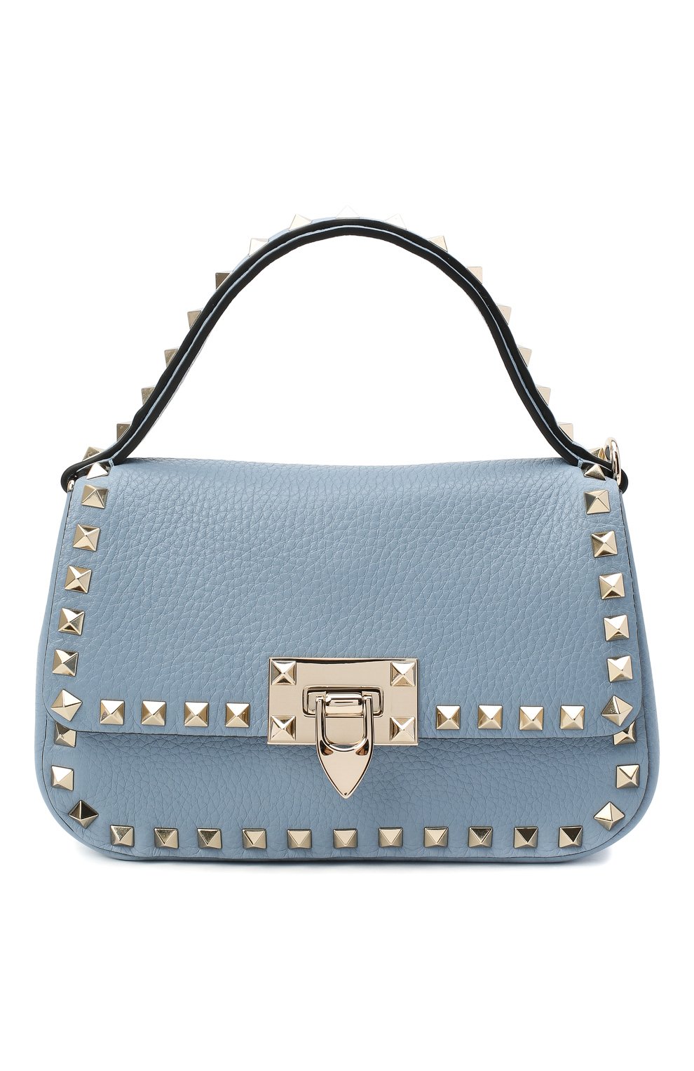 Сумка rockstud small VALENTINO голубого цвета по цене 208500 руб., арт. VW2B0I52/VSF, фото 1 Сумка rockstud small VALENTINO, арт. VW2B0I52/VSF, фото 1