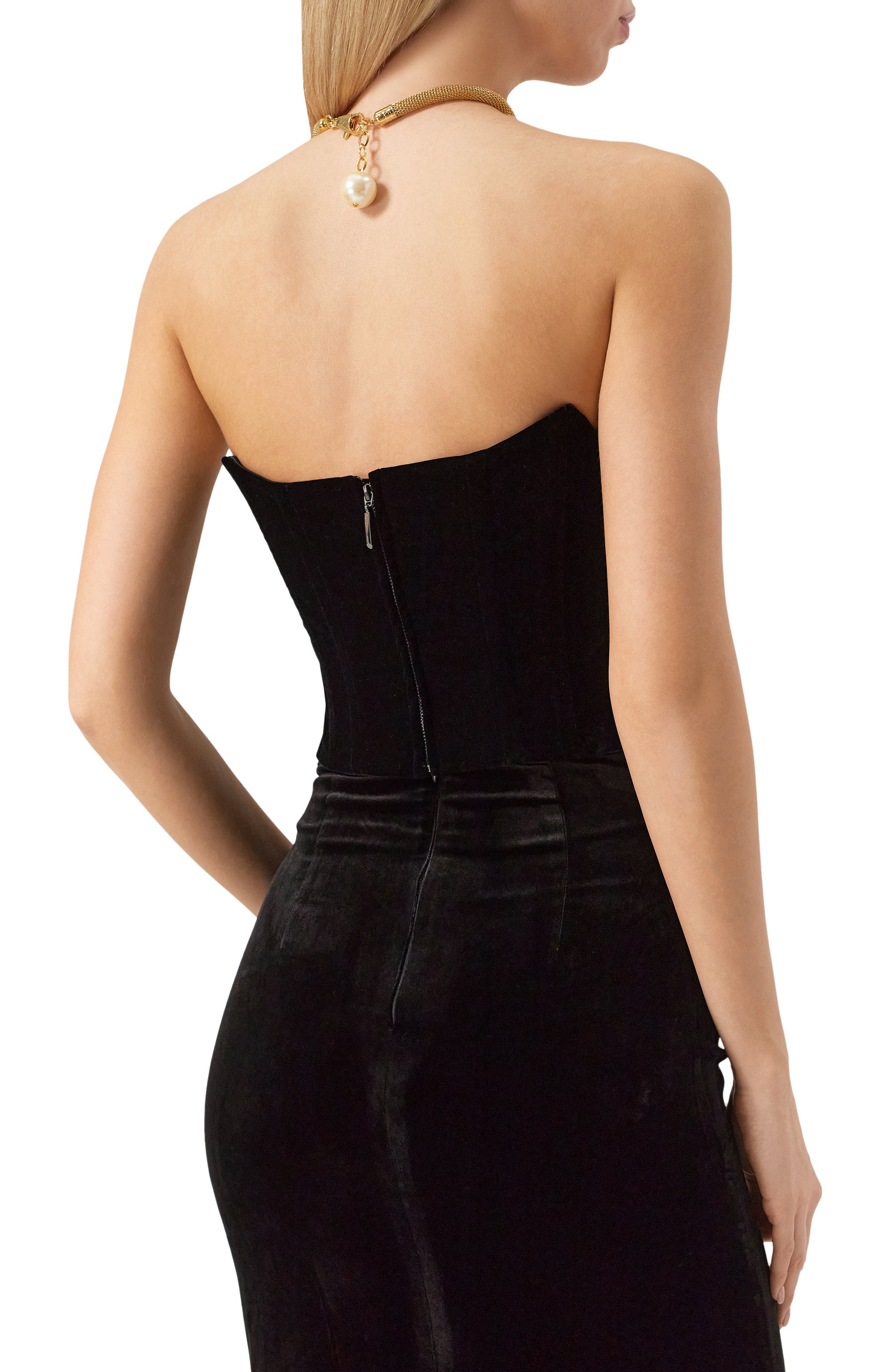 Бархатный корсет ALINE, арт. AL082701, фото 4