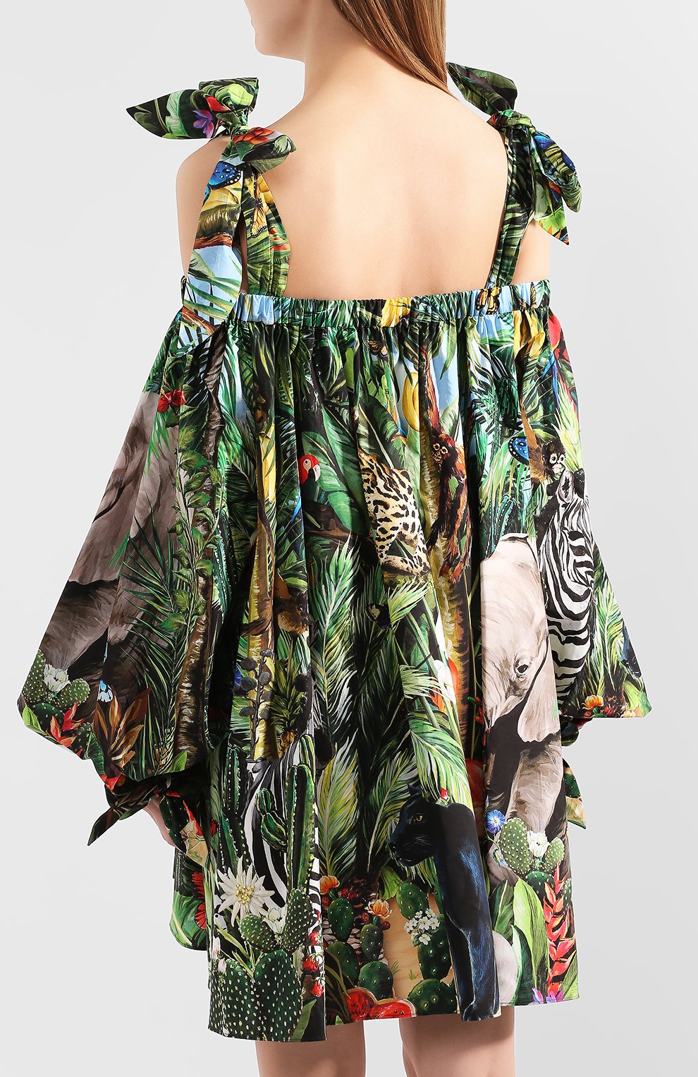 Хлопковое платье DOLCE & GABBANA, арт. F6I3MT/GDU55, фото 4