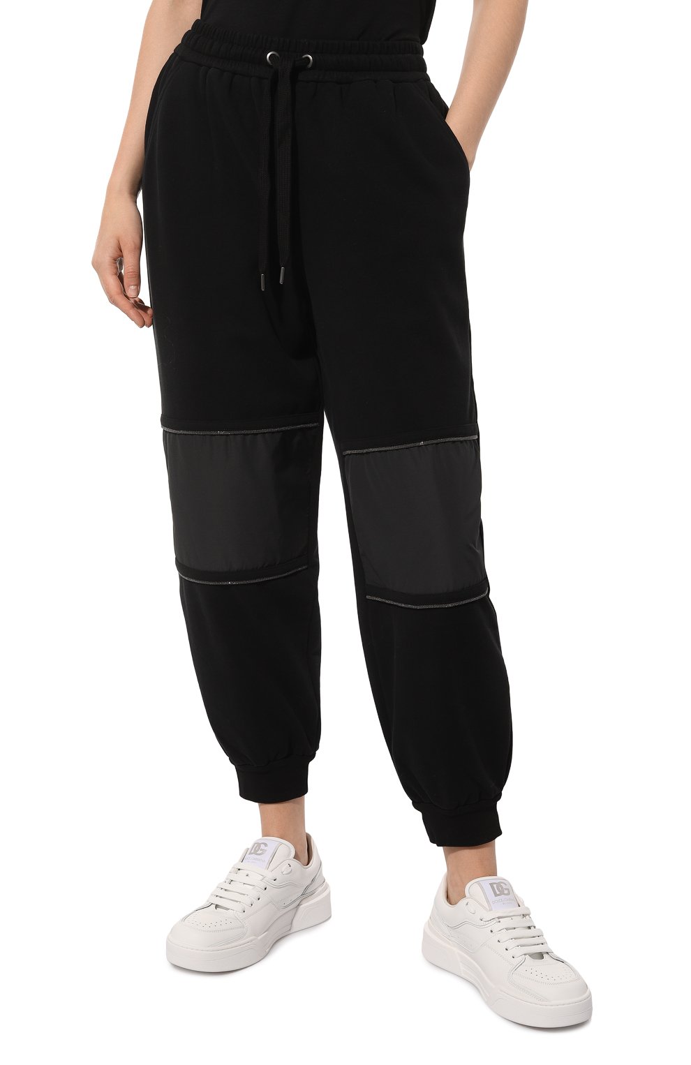 Хлопковые джоггеры BRUNELLO CUCINELLI, арт. MN05NB1266, фото 3