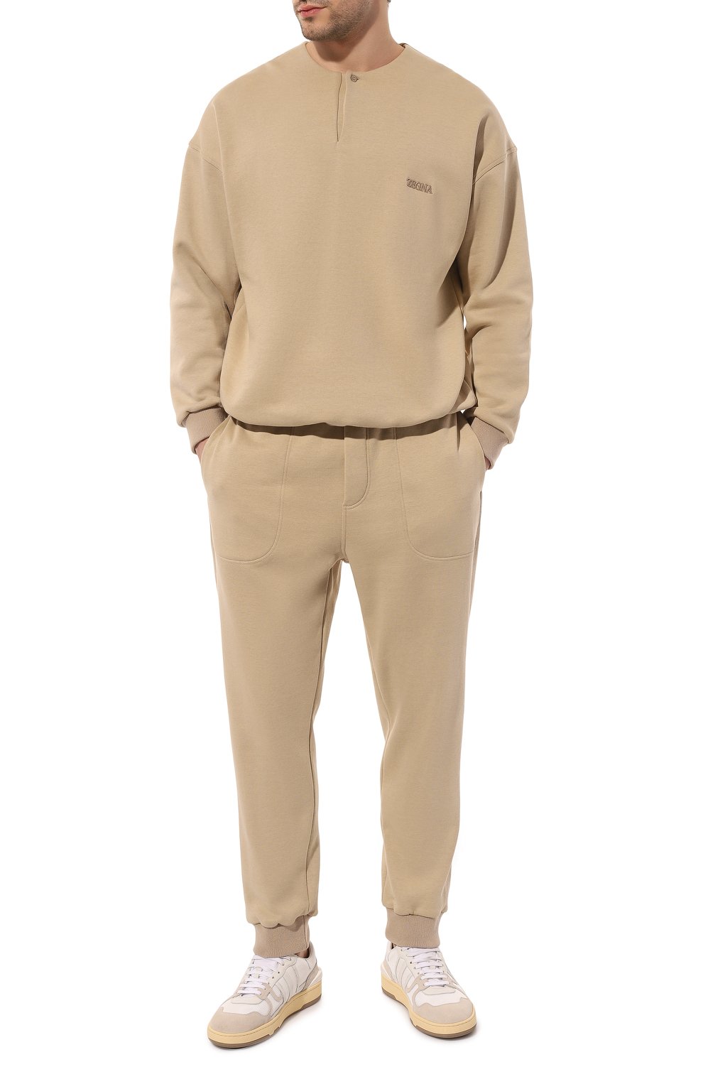 Хлопковые джоггеры ZEGNA, арт. N6N001760, фото 2