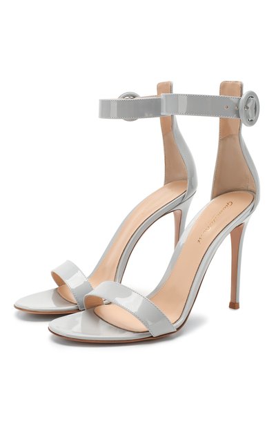 Кожаные босоножки portofino 105 GIANVITO ROSSI, арт. G61096.15RIC.VERCL0U, фото 1