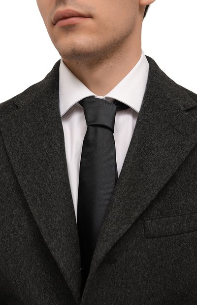 Шелковый галстук LUIGI BORRELLI, арт. LC80/1431, фото 2