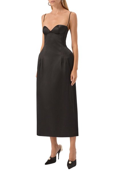 Атласное платье MAGDA BUTRYM, арт. 245725, фото 3