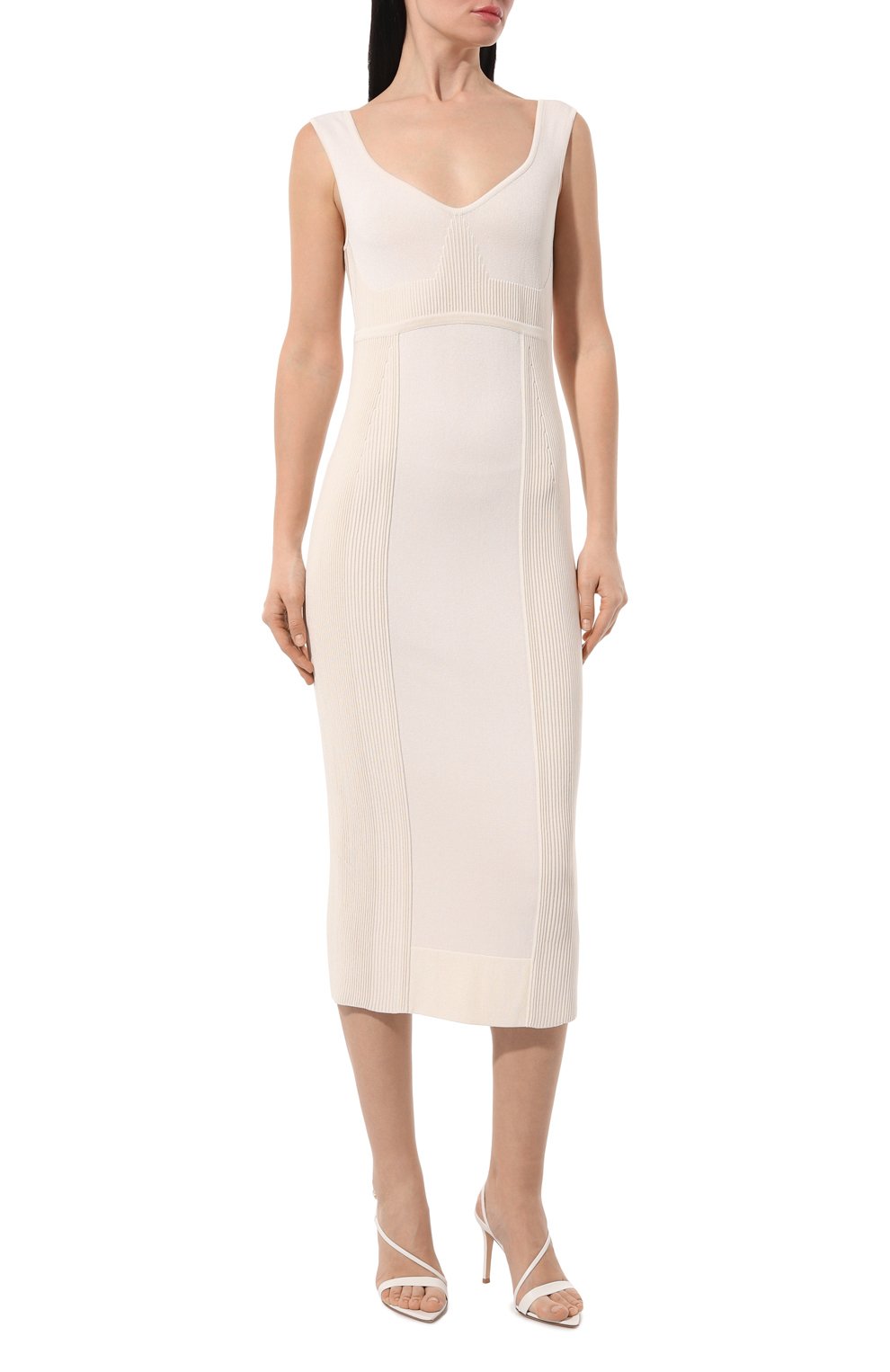 Платье из шелка и вискозы FREEAGE, арт. S24.DR030.6070.111, фото 3