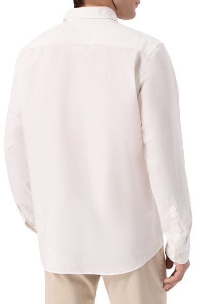 Рубашка изо льна и хлопка BOSS, арт. 50539531, фото 4