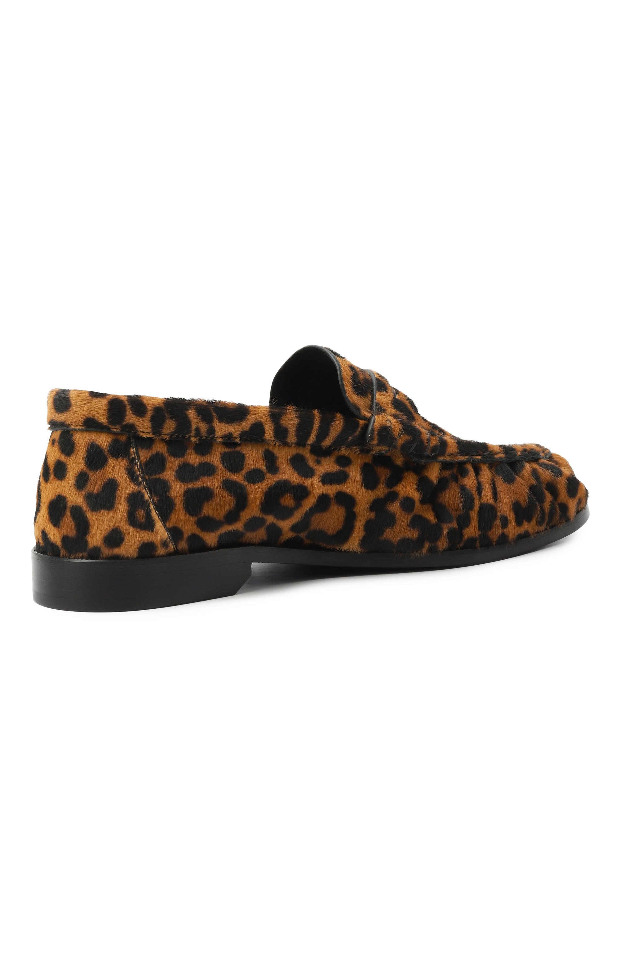 Меховые пенни-лоферы le loafer SAINT LAURENT, арт. 818917/AAEPF, фото 5