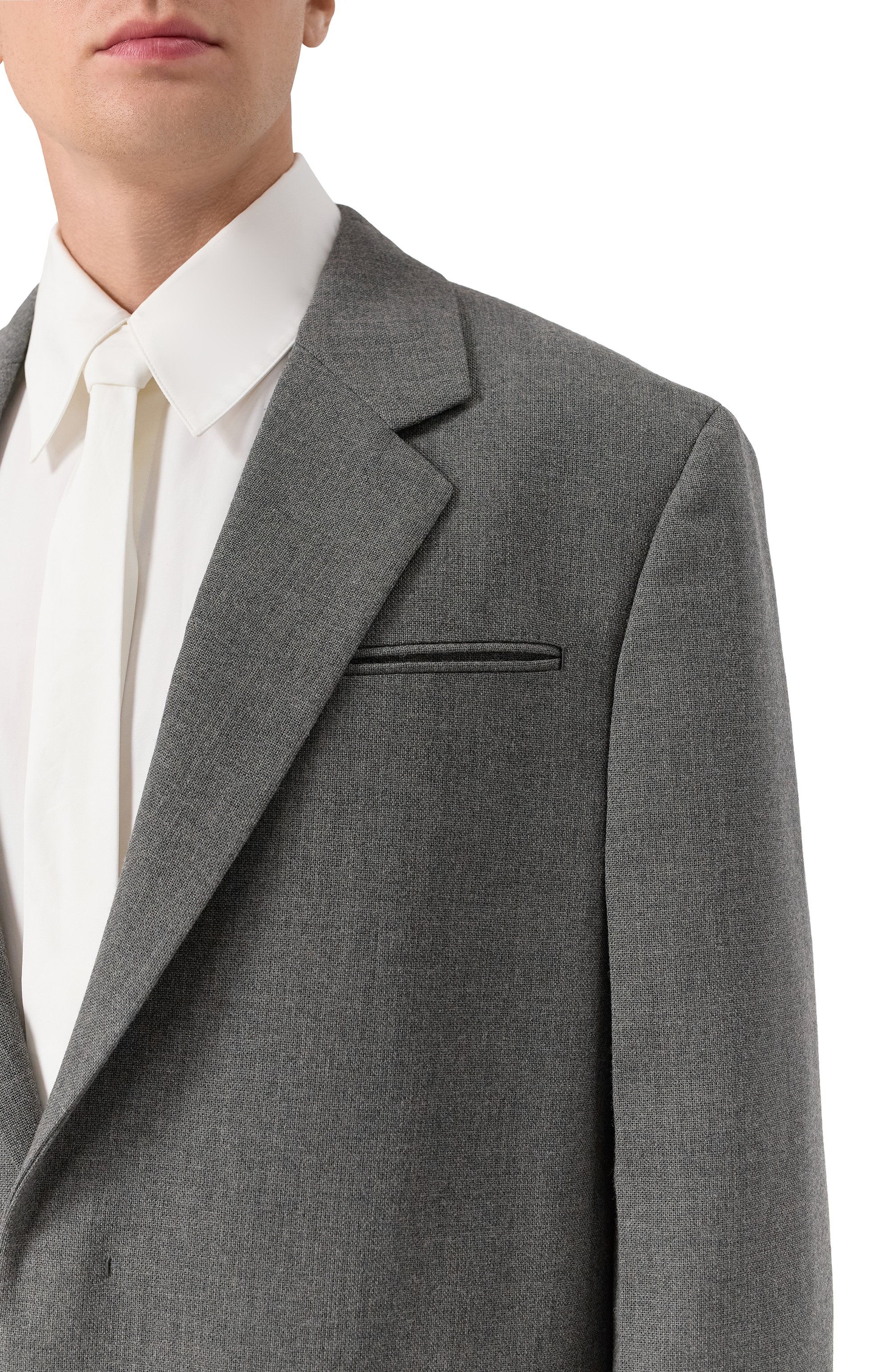 Шерстяной пиджак JIL SANDER, арт. J22BN0264-J41558, фото 5