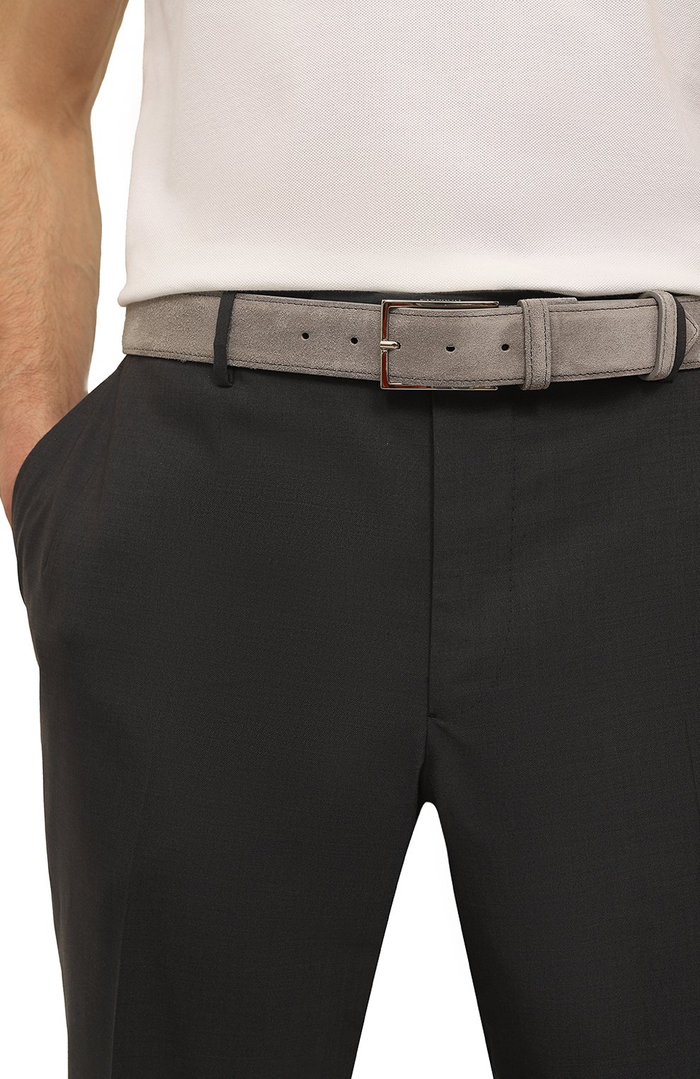 Замшевый ремень DOUCAL'S, арт. DC0001SIGMUF1069, фото 2