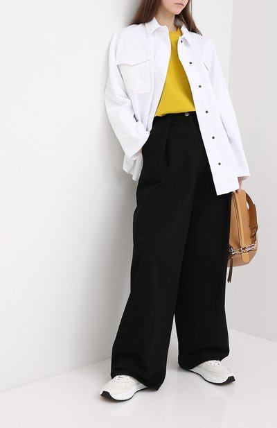 Хлопковый лонгслив BOTTEGA VENETA, арт. 636866/VF1U0, фото 2