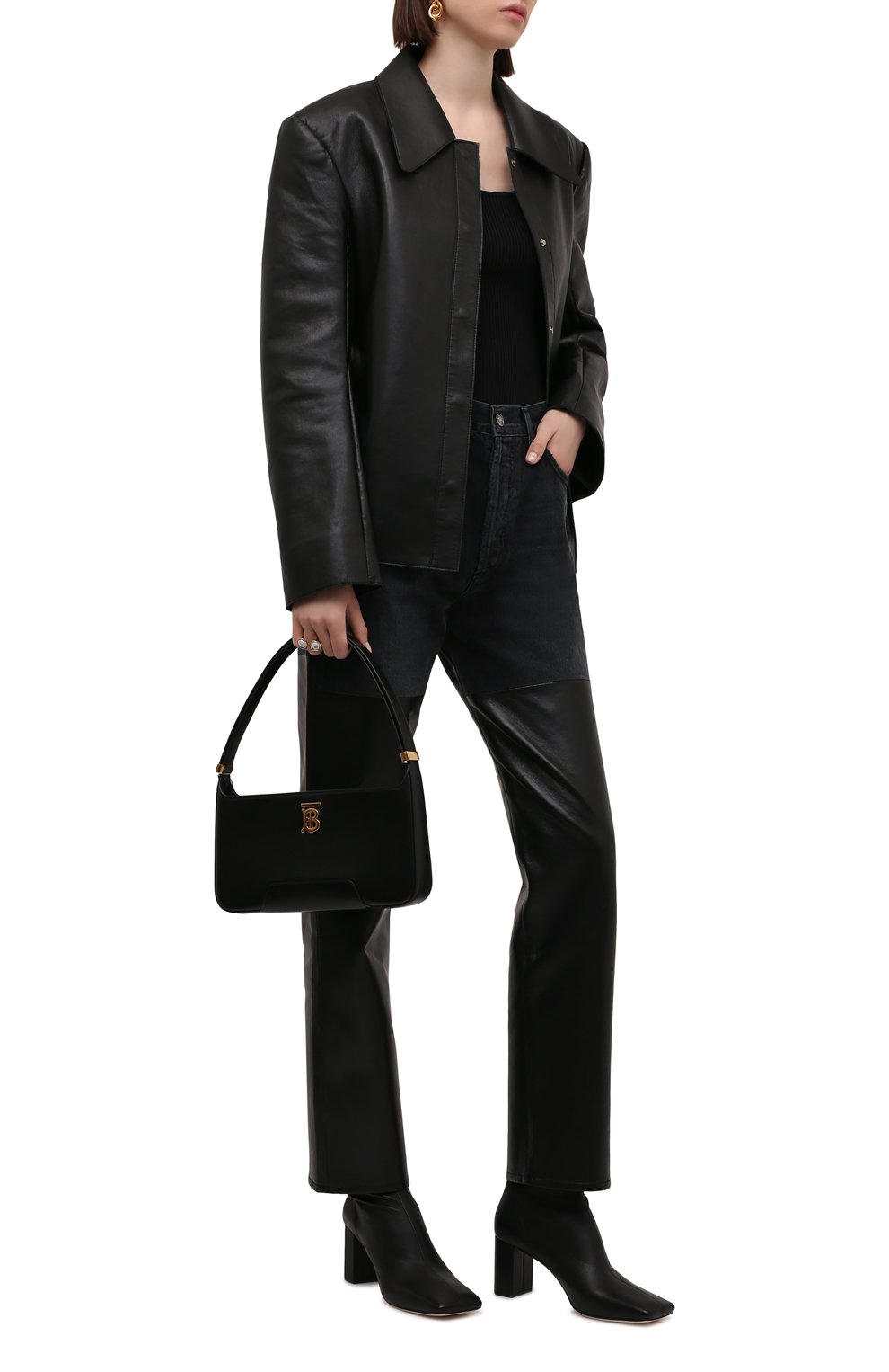 Кожаные ботильоны VIC MATIE, арт. 1A4352D_A16W330101, фото 2