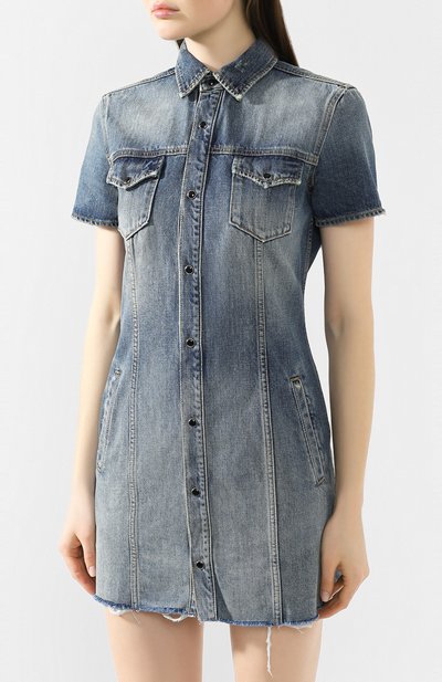 Джинсовое платье SAINT LAURENT, арт. 601270/YL870, фото 3