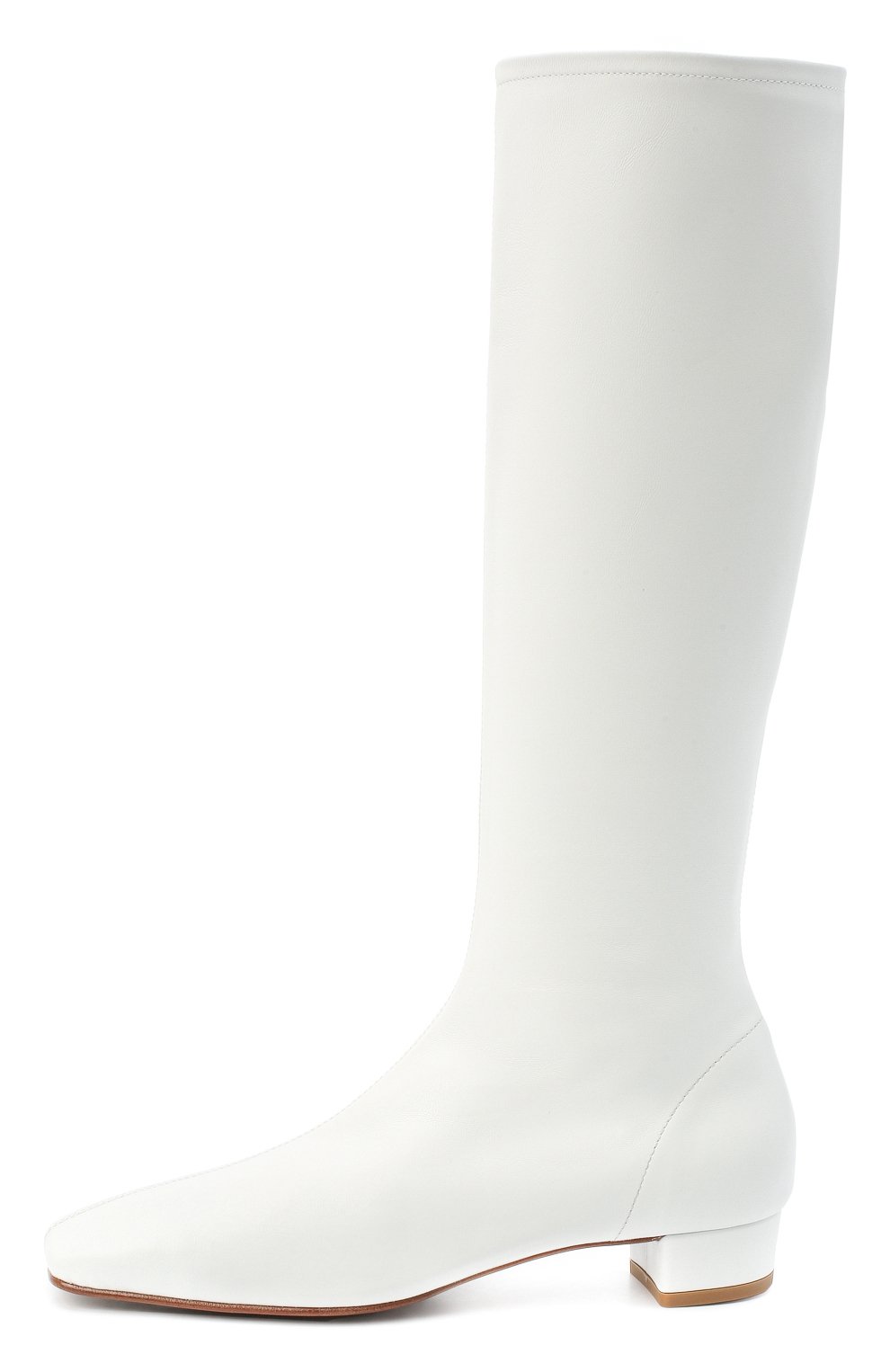 Кожаные сапоги BY FAR, арт. 20PFEDIDWHNAP, фото 3