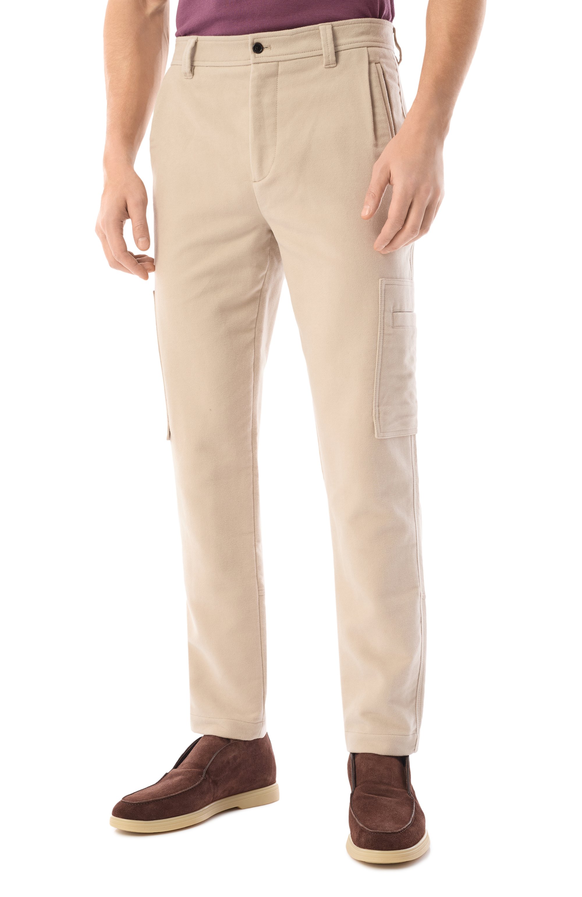 Хлопковые брюки-карго ZILLI, арт. CPPT05M010013008U, фото 3