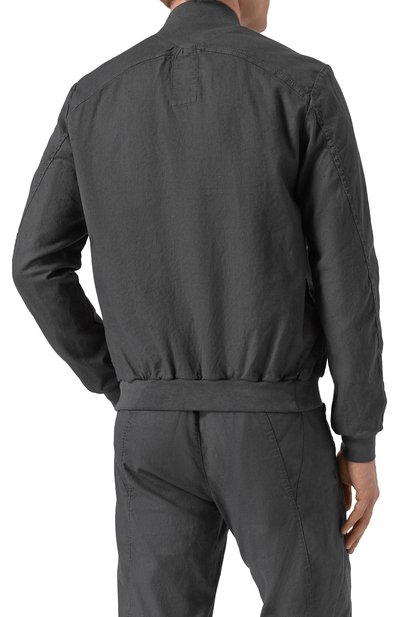 Бомбер из хлопка и льна TRANSIT, арт. CFUTRZE145, фото 4