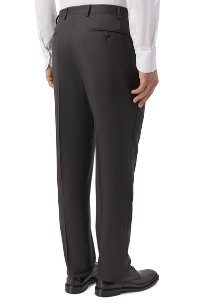 Шерстяные брюки CORNELIANI коричневого цвета по цене 59950 руб., арт. 284L26/2A18111, фото 4 Шерстяные брюки CORNELIANI, арт. 284L26/2A18111, фото 4