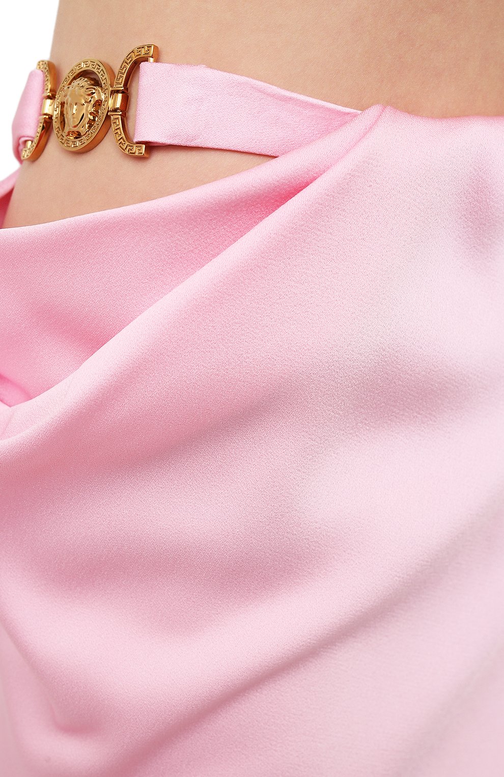 Юбка VERSACE светло-розового цвета по цене 79950 руб., арт. A89183/A224536, фото 5 Юбка VERSACE, арт. A89183/A224536, фото 5