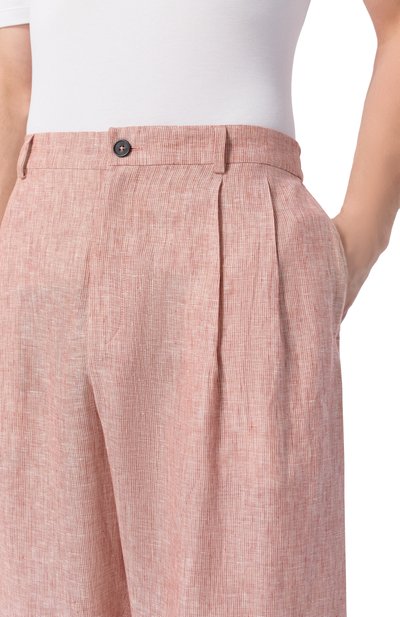 Льняные брюки 12 STOREEZ, арт. 137198, фото 5