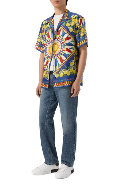 Шелковая рубашка DOLCE & GABBANA, арт. G5JH9T/HI14K, фото 2