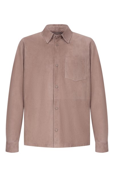 Мужская замшевая рубашка MVST, арт. M26.2PM.L004 BIG SIZE/L010