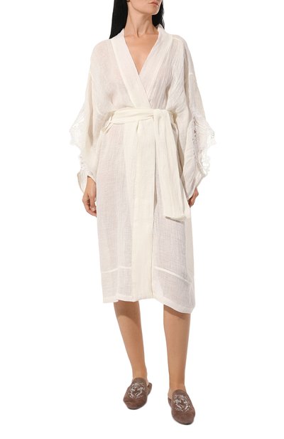 Халат изо льна и вискозы MAURIZIO, арт. MZS3/W07120275, фото 3