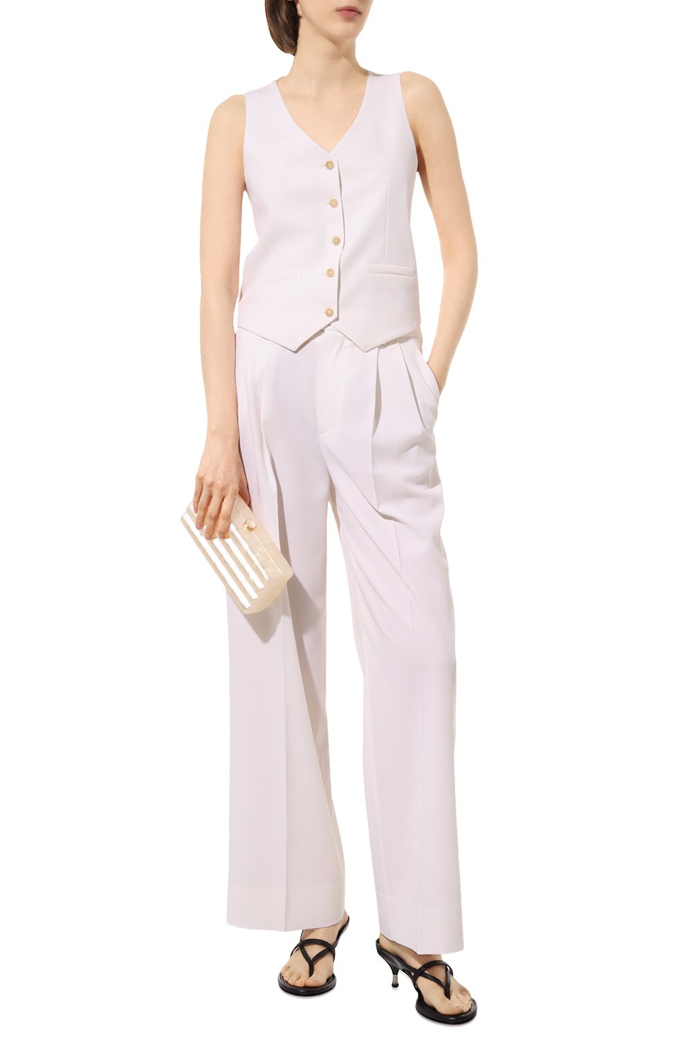 Клатч enid CULT GAIA кремового цвета по цене 36050 руб., арт. CL1139PS, фото 7 Клатч enid CULT GAIA, арт. CL1139PS, фото 7