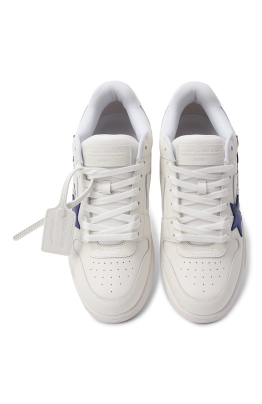Комбинированные кеды Out Of Office Off-White 0MIA189S25LEA00D Белый  0MIA189S25LEA00D Фото 6