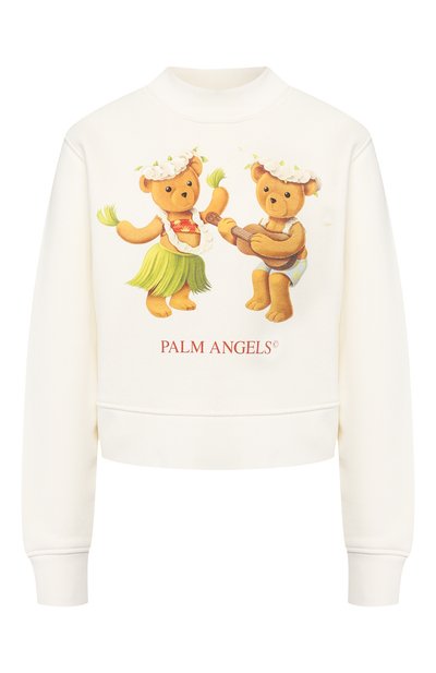 Женский хлопковый свитшот PALM ANGELS, арт. PWBA016S20FLE0070360