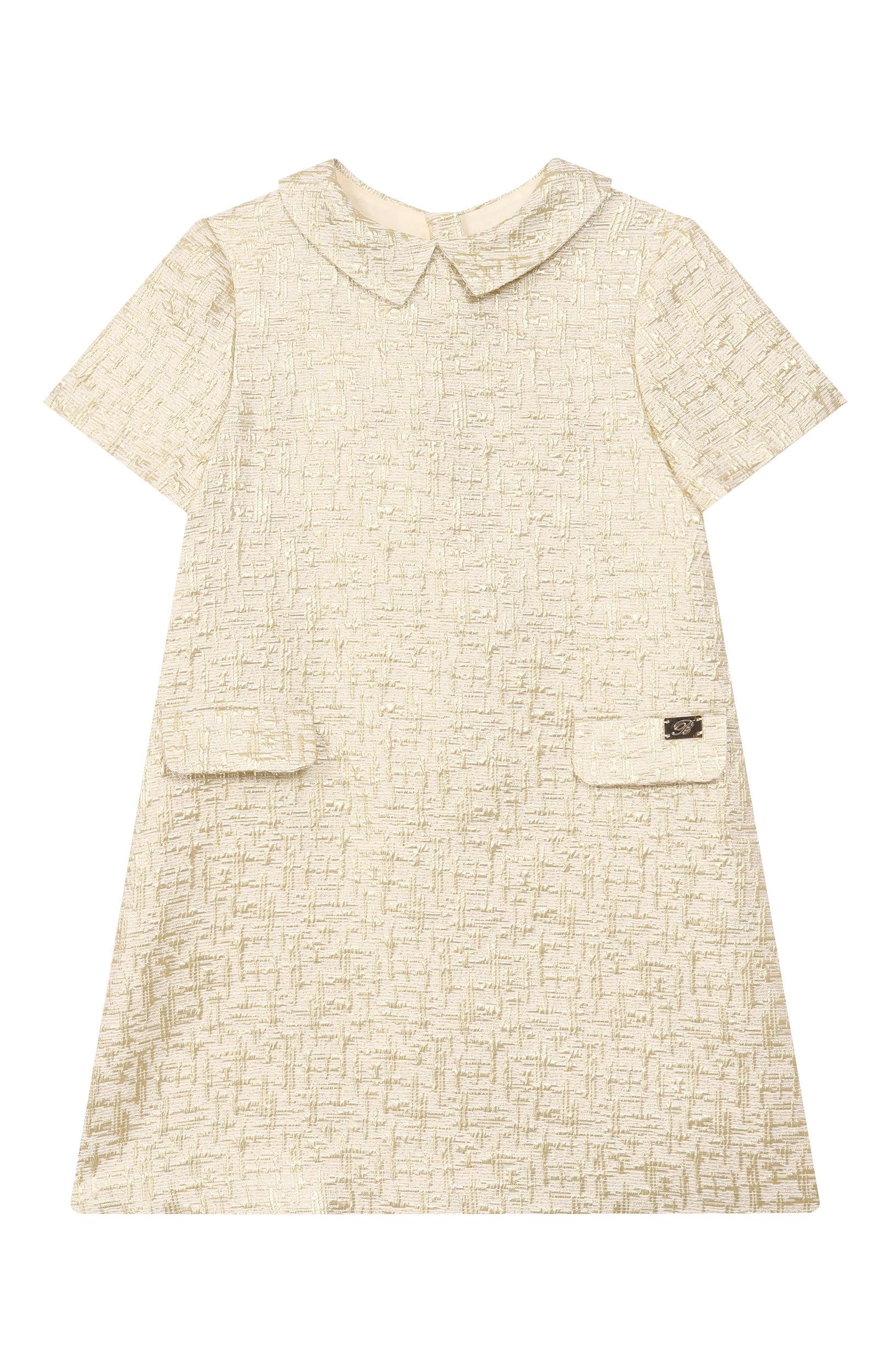 Платье из шелка и хлопка BLUMARINE, арт. BFAB0780/SE010_001, фото 1