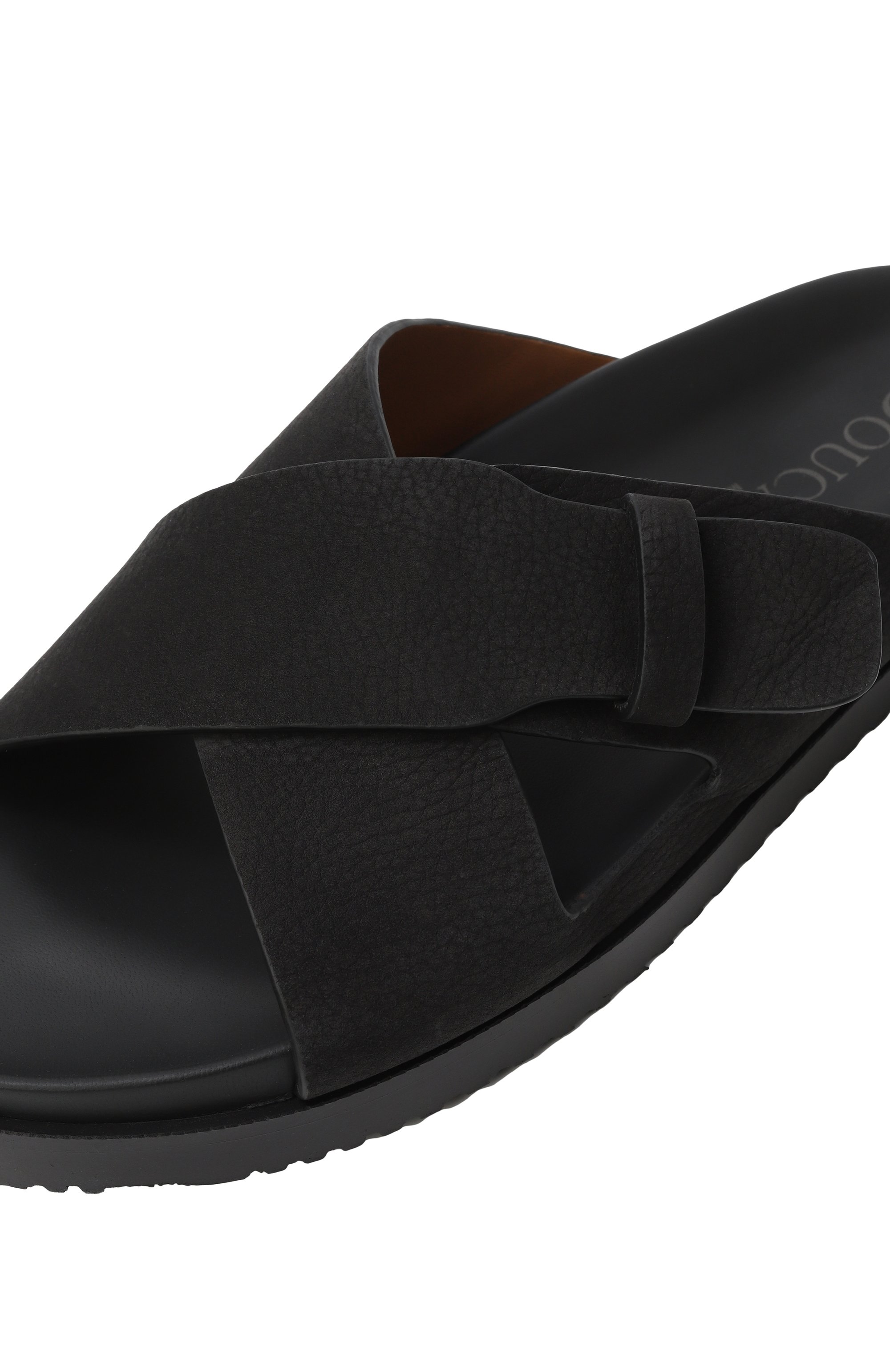 Шлепанцы из нубука DOUCAL'S, арт. DU3180NECKPF773N, фото 7