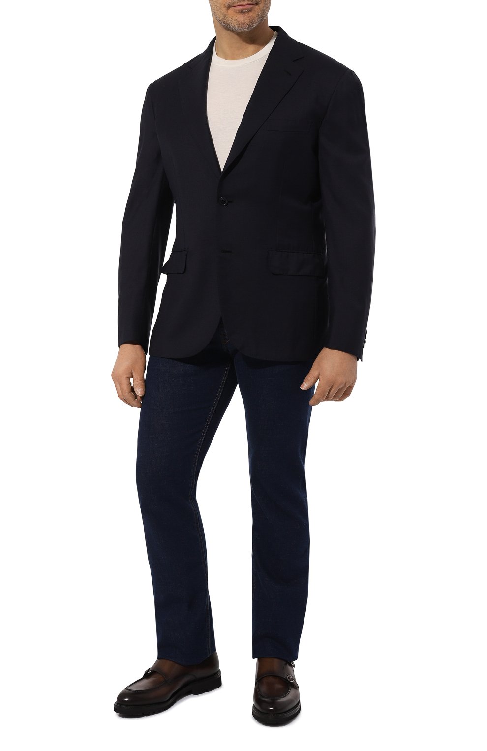 Пиджак из шерсти и шелка BRIONI, арт. RG9U0L/0AA92, фото 4