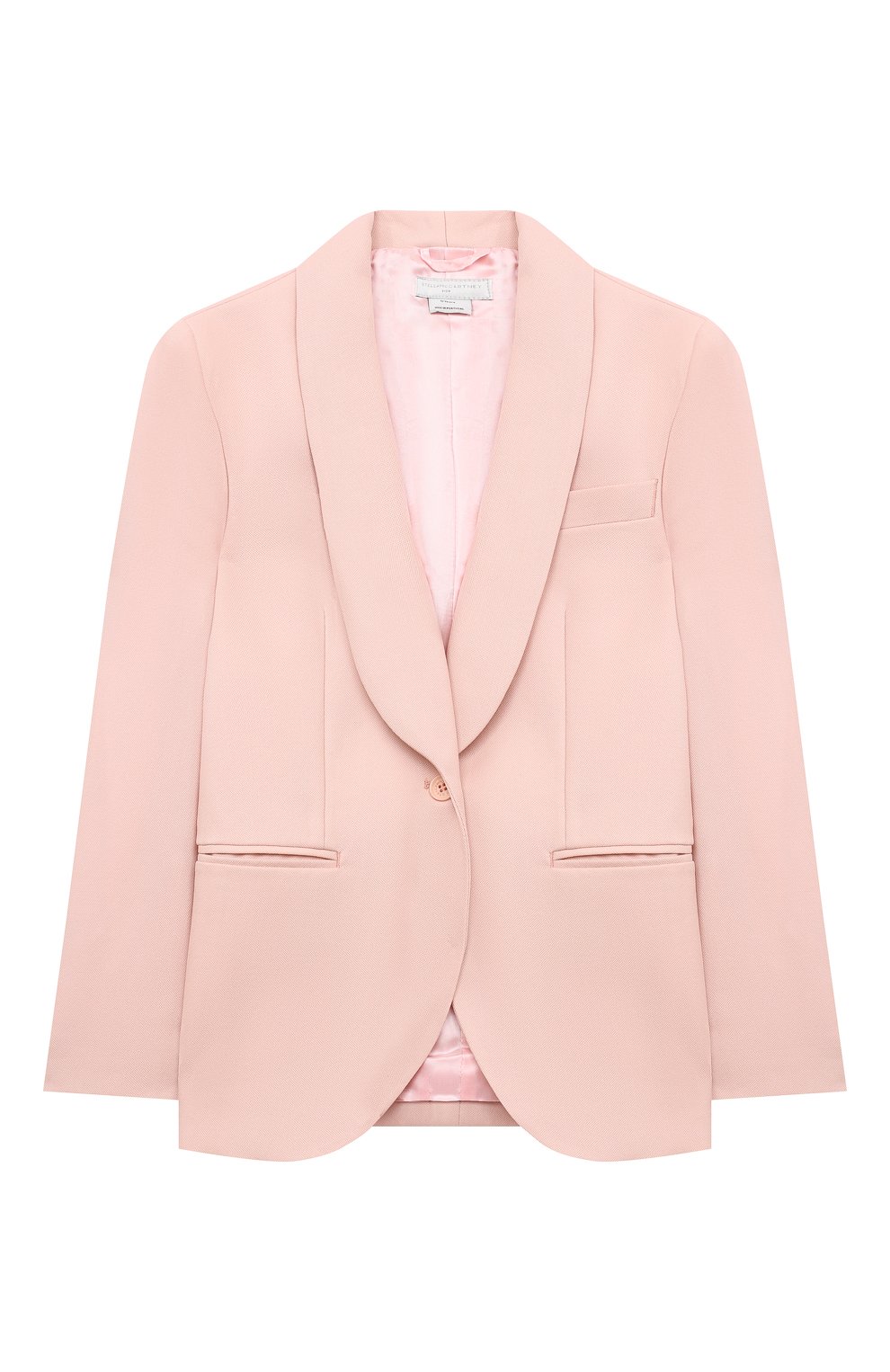 Шерстяной костюм STELLA MCCARTNEY розового цвета по цене 27400 руб., арт. 601407/SPKB5, фото 2 Шерстяной костюм STELLA MCCARTNEY, арт. 601407/SPKB5, фото 2