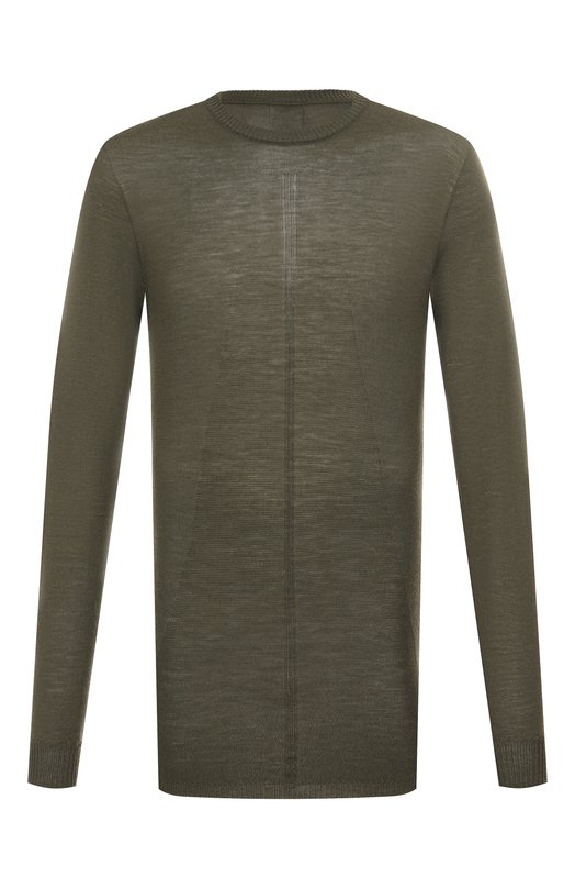 Шерстяной джемпер Rick Owens RU02E1622/ML Зелёный RU02E1622/ML