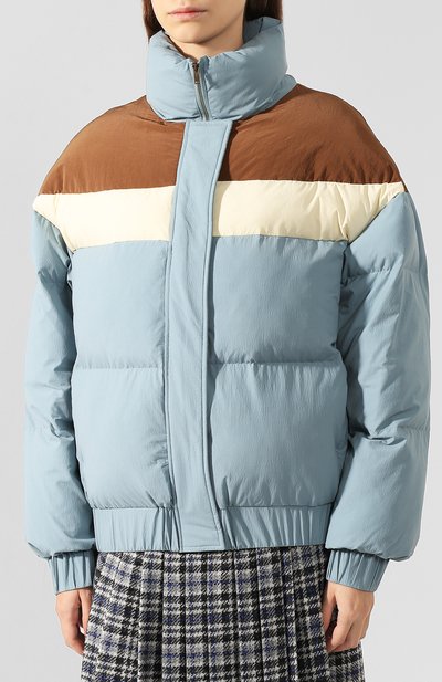 Куртка REJINA PYO голубого цвета по цене 53550 руб., арт. B089/C0TT0N NYL0N BLEND, фото 3 Куртка REJINA PYO, арт. B089/C0TT0N NYL0N BLEND, фото 3
