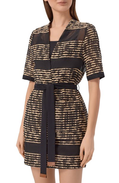 Хлопковый жакет LORENA ANTONIAZZI, арт. E2648GA18B/5282, фото 3