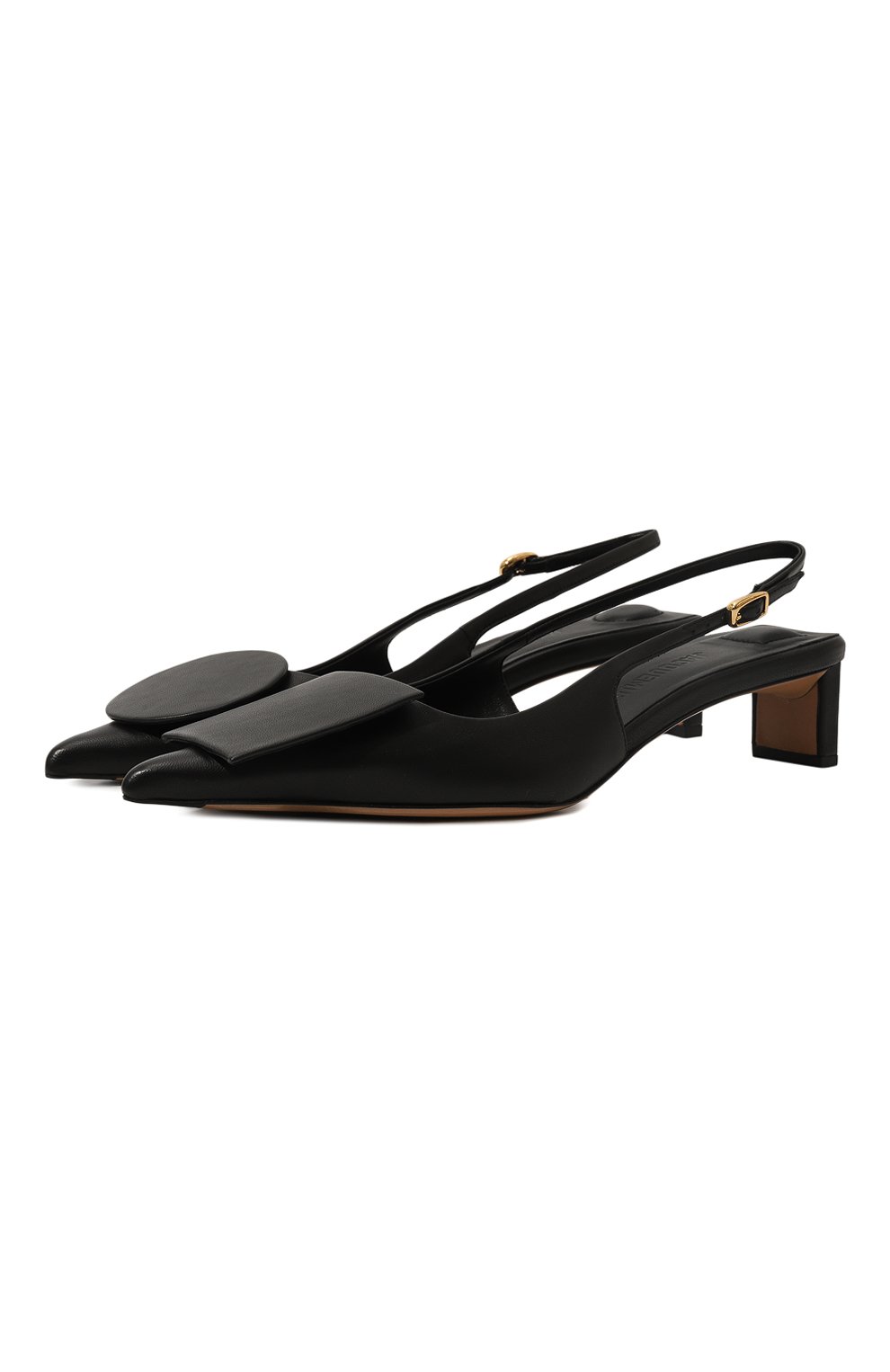 Кожаные туфли les slingbacks duelo basses JACQUEMUS, арт. 24E241F0076/3073, фото 1