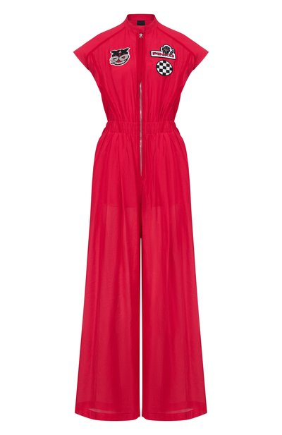 Женский комбинезон из хлопка и шелка PINKO, арт. 105239/A2M7