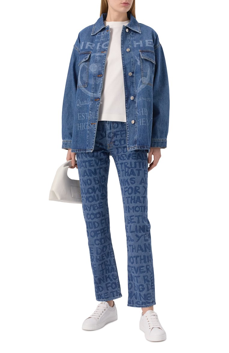 Женская футболка из хлопка и вискозы WEEKEND MAX MARA белого цвета, арт. GE0RGIA | Фото 2 (Рукава: Короткие; Материал внешний: Вискоза, Хлопок; Длина (для топов): Стандартные; Женское Кросс-КТ: Футболка-одежда; Стили: Кэжуэл; Принт: Без принта)