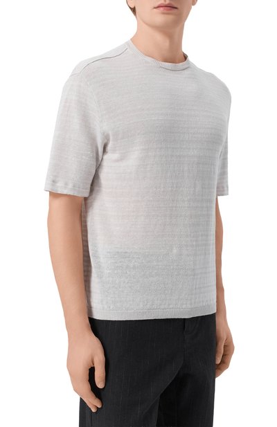 Льняной джемпер TRANSIT, арт. CFUTRC13481, фото 3