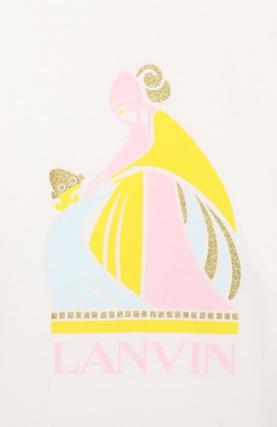 Хлопковая футболка LANVIN, арт. N15021, фото 3