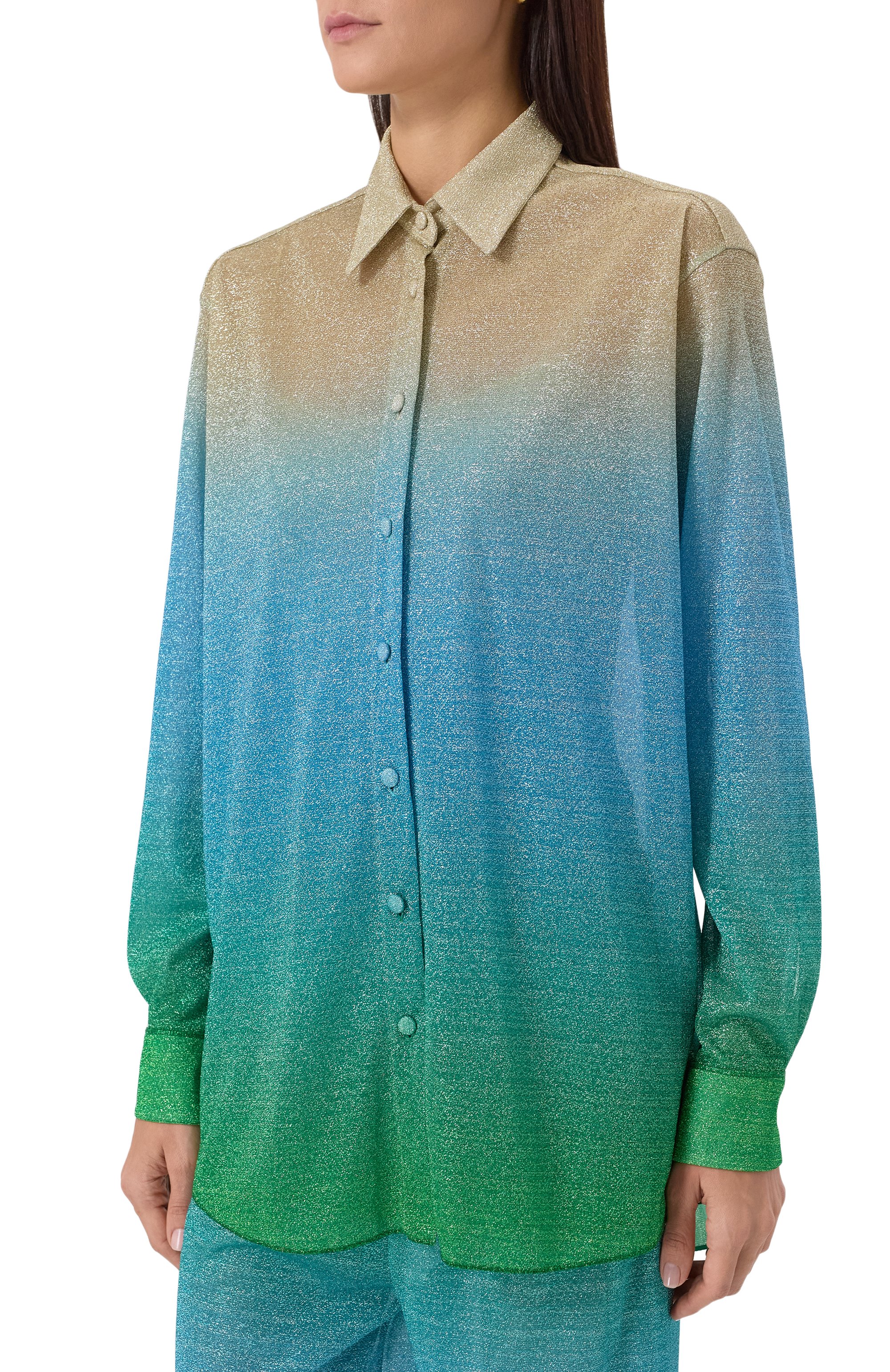 Рубашка OSEREE разноцветного цвета по цене 54100 руб., арт. LPSS250, фото 3 Рубашка OSEREE, арт. LPSS250, фото 3