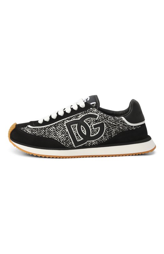 Комбинированные кроссовки DG Cushion Dolce & Gabbana CK2288/AP452 Чёрный  CK2288/AP452 Фото 4