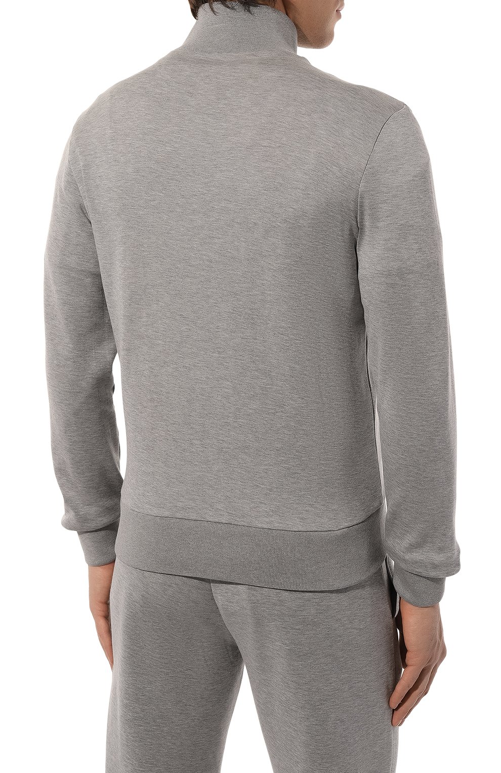 Толстовка из хлопка и шелка CANALI, арт. T0793/MX01921, фото 4