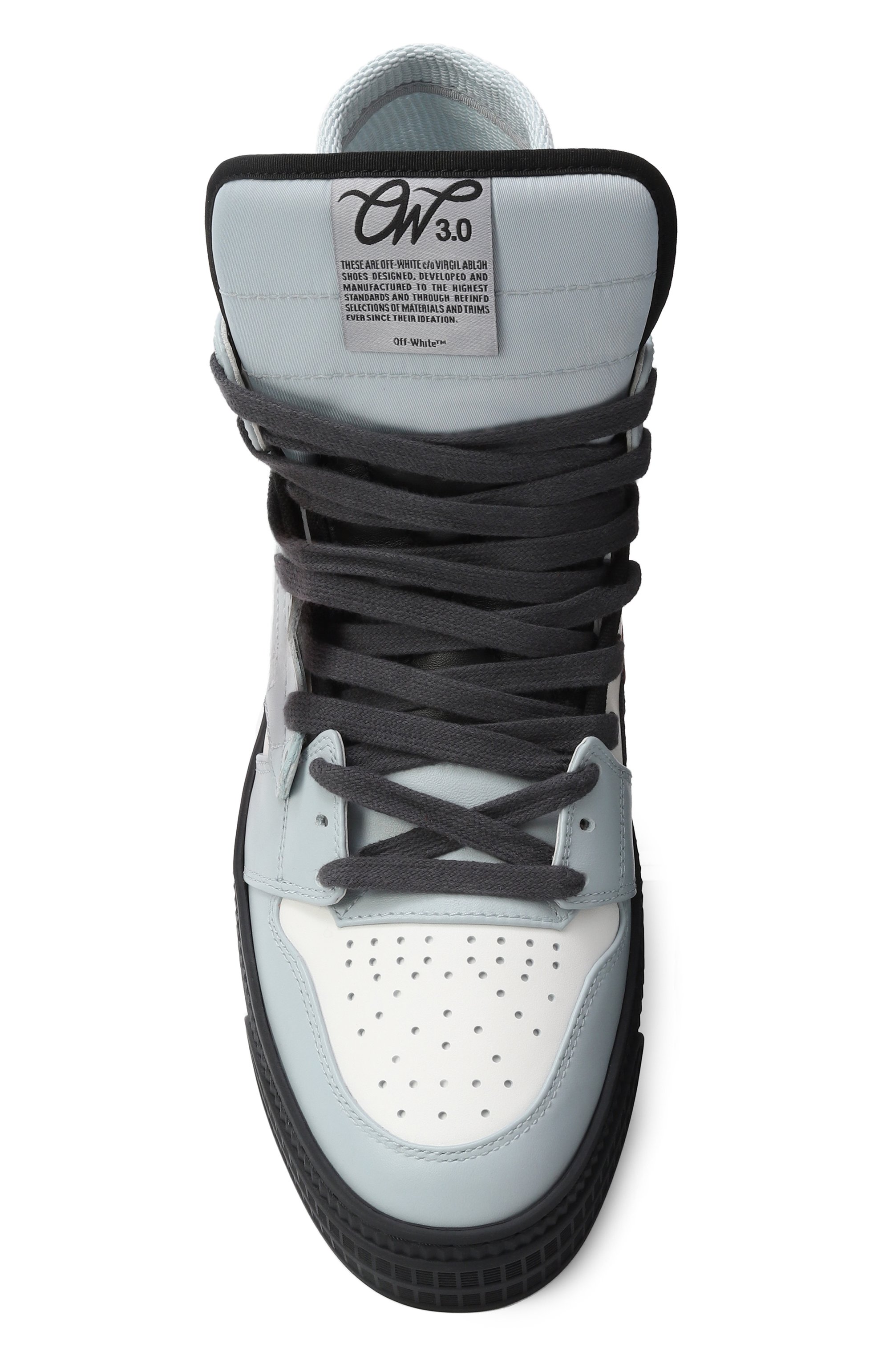 Комбинированные кеды 3.0 off court courtesy OFF-WHITE, арт. 0MIA065S25LEA003, фото 6